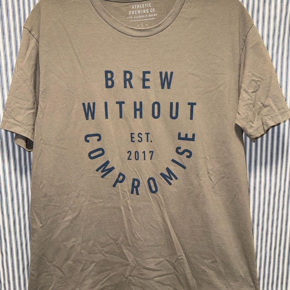 Athletic brewing Men's Brown T-Shirt